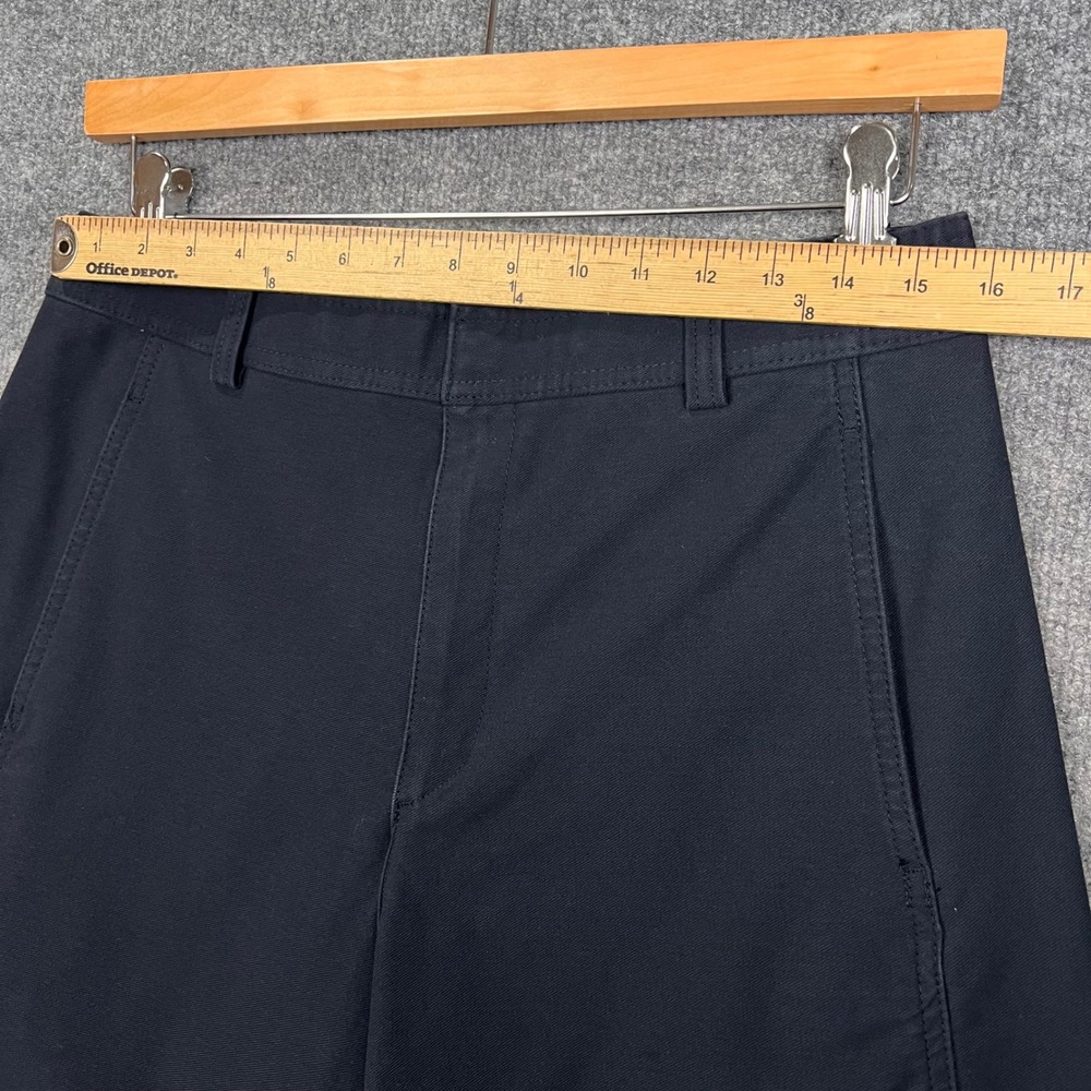 Uniqlo Wide Fit Chino barrel leg Pants women 12 Recycled Cotton Blend - Picture 5 of 10